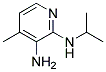 N2-ISOPROPYL-4-METHYL-PYRIDINE-2,3-DIAMINE 结构式