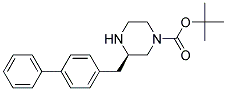 (R)-3-BIPHENYL-4-YLMETHYL-PIPERAZINE-1-CARBOXYLIC ACID TERT-BUTYL ESTER 结构式