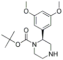 (S)-2-(3,5-DIMETHOXY-PHENYL)-PIPERAZINE-1-CARBOXYLIC ACID TERT-BUTYL ESTER 结构式