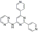 N-(2,6-DIPYRIDIN-4-YLPYRIMIDIN-4-YL)PYRIMIDIN-2-AMINE 结构式