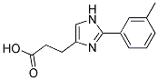 3-(2-M-TOLYL-1H-IMIDAZOL-4-YL)-PROPIONIC ACID 结构式