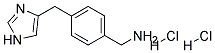 4-(1H-IMIDAZOL-4-YLMETHYL)-BENZYLAMINE 2HCL 结构式