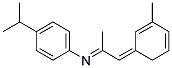 (4-ISOPROPYL-PHENYL)-[1-METHYL-2-[3-METHYL-CYCLOHEX-(Z)-YLIDENE]-ETH-(E)-YLIDENE]-AMINE 结构式