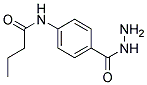 N-(4-HYDRAZINOCARBONYL-PHENYL)-BUTYRAMIDE 结构式