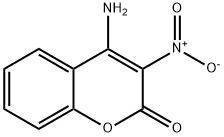 4-胺-3-硝基-2H-色烯-2-酮 结构式