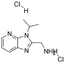 C-(3-ISOPROPYL-3H-IMIDAZO[4,5-B]PYRIDIN-2-YL)-METHYLAMINE DIHYDROCHLORIDE 结构式