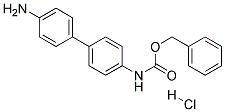 (4'-AMINO-BIPHENYL-4-YL)-CARBAMIC ACID BENZYL ESTER HYDROCHLORIDE 结构式