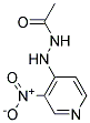 4-(2-ACETYLHYDRAZINO)-3-NITROPYRIDINE 结构式