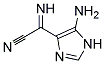 5-AMINO-4-(CYANOFORMIMIDOYL)IMIDAZOLE 结构式