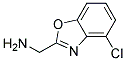 (4-CHLOROBENZO[D]OXAZOL-2-YL)METHANAMINE 结构式