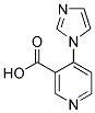 4-IMIDAZOL-1-YL-NICOTINIC ACID 结构式