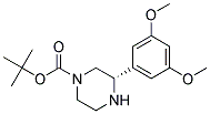 (S)-3-(3,5-DIMETHOXY-PHENYL)-PIPERAZINE-1-CARBOXYLIC ACID TERT-BUTYL ESTER 结构式