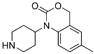 6-Methyl-1-piperidin-4-yl-1,4-dihydro-benzo[d][1,3]oxazin-2-one 结构式