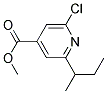 2-SEC-BUTYL-6-CHLOROISONICOTINIC ACID METHYL ESTER 结构式