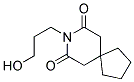 8-(3-Hydroxypropyl)-8-azaspiro[4.5]decane-7,9-dione 结构式