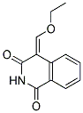 (4E)-4-(ETHOXYMETHYLENE)ISOQUINOLINE-1,3(2H,4H)-DIONE 结构式