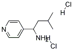 3-METHYL-1-PYRIDIN-4-YL-BUTYLAMINE DIHYDROCHLORIDE 结构式