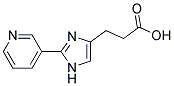 3-(2-PYRIDIN-3-YL-1H-IMIDAZOL-4-YL)-PROPIONIC ACID 结构式