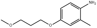 4-(3-METHOXYPROPOXY)-2-METHYLANILINE 结构式