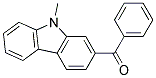 (9-METHYL-9H-CARBAZOL-2-YL)-PHENYL-METHANONE 结构式