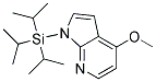 4-METHOXY-1-TRIISOPROPYLSILANYL-1H-PYRROLO[2,3-B]PYRIDINE 结构式