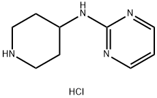 N-4-哌啶基-2-嘧啶胺盐酸盐 结构式