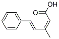 (2Z,4E)-3-METHYL-5-PHENYL-PENTA-2,4-DIENOIC ACID 结构式