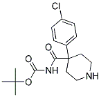 N-BOC-4-(P-CHLOROPHENYL)-PIPERIDINE-4-CARBOXYLIC AMIDE 结构式
