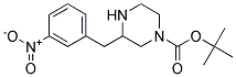 3-(3-NITRO-BENZYL)-PIPERAZINE-1-CARBOXYLIC ACID TERT-BUTYL ESTER 结构式