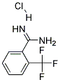 2-TRIFLUOROMETHYL-BENZAMIDINE HCL 结构式