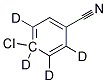 4-CHLOROBENZONITRILE-D4 结构式