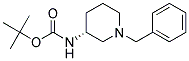 (R)-1-BENZYL-3-BOC-AMINOPIPERIDINE 结构式