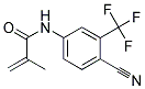 N-[4-CYANO-3-(TRIFLUOROMETHYL)PHENYL]METHACRYLAMIDE 结构式