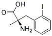 (R)-2-AMINO-3-(2-IODOPHENYL)-2-METHYLPROPIONIC ACID 结构式