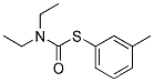 DIETHYL-THIOCARBAMIC ACID S-M-TOLYL ESTER 结构式