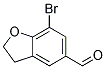 7-BROMO-2,3-DIHYDRO-1-BENZOFURAN-5-CARBALDEHYDE 结构式