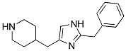 4-(2-BENZYL-1H-IMIDAZOL-4-YLMETHYL)-PIPERIDINE 结构式