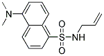 5-(DIMETHYLAMINO)NAPHTHALENE-1-SULFONYL-N-ALLYLAMINE 结构式