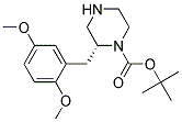 (R)-2-(2,5-DIMETHOXY-BENZYL)-PIPERAZINE-1-CARBOXYLIC ACID TERT-BUTYL ESTER 结构式