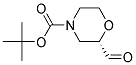 (S)-4-BOC-2-MORPHOLINECARBALDEHYDE 结构式