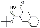 OCTAHYDRO-ISOQUINOLINE-2,3-DICARBOXYLIC ACID 2-TERT-BUTYL ESTER 结构式