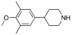 4-(4-METHOXY-3,5-DIMETHYLPHENYL)PIPERIDINE 结构式