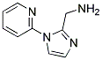 C-(1-PYRIDIN-2-YL-1H-IMIDAZOL-2-YL)-METHYLAMINE 结构式