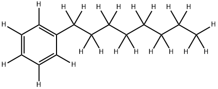 N-OCTYLBENZENE-D22 结构式