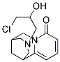 3-(3-Chloro-2-hydroxy-propyl)-1,2,3,4,5,6-hexahydro-1,5-methano-pyrido[1,2-a][1,5]diazocin-8-one 结构式