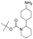TERT-BUTYL 2-(4-AMINOCYCLOHEXYL)PIPERIDINE-1-CARBOXYLATE 结构式