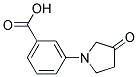 3-(3-OXO-PYRROLIDIN-1-YL)-BENZOIC ACID 结构式