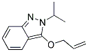 3-ALLYLOXY-2-ISOPROPYL-2H-INDAZOLE 结构式