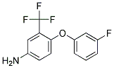 4-(3-FLUOROPHENOXY)-3-(TRIFLUOROMETHYL)ANILINE 结构式