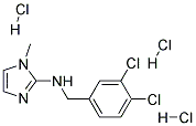 (3,4-DICHLORO-BENZYL)-(1-METHYL-1H-IMIDAZOL-2-YL)-AMINE TRIHYDROCHLORIDE 结构式